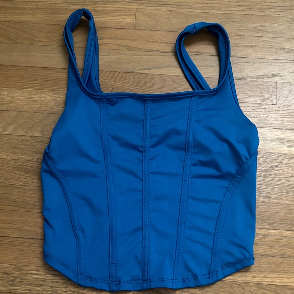 Elegant Blue Women's Tank Top